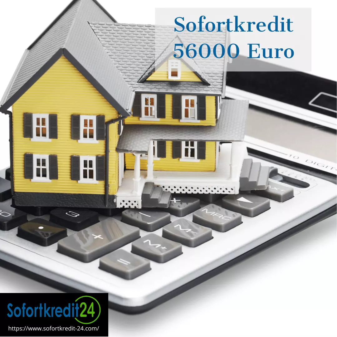 Sofortkredit 56000 Euro