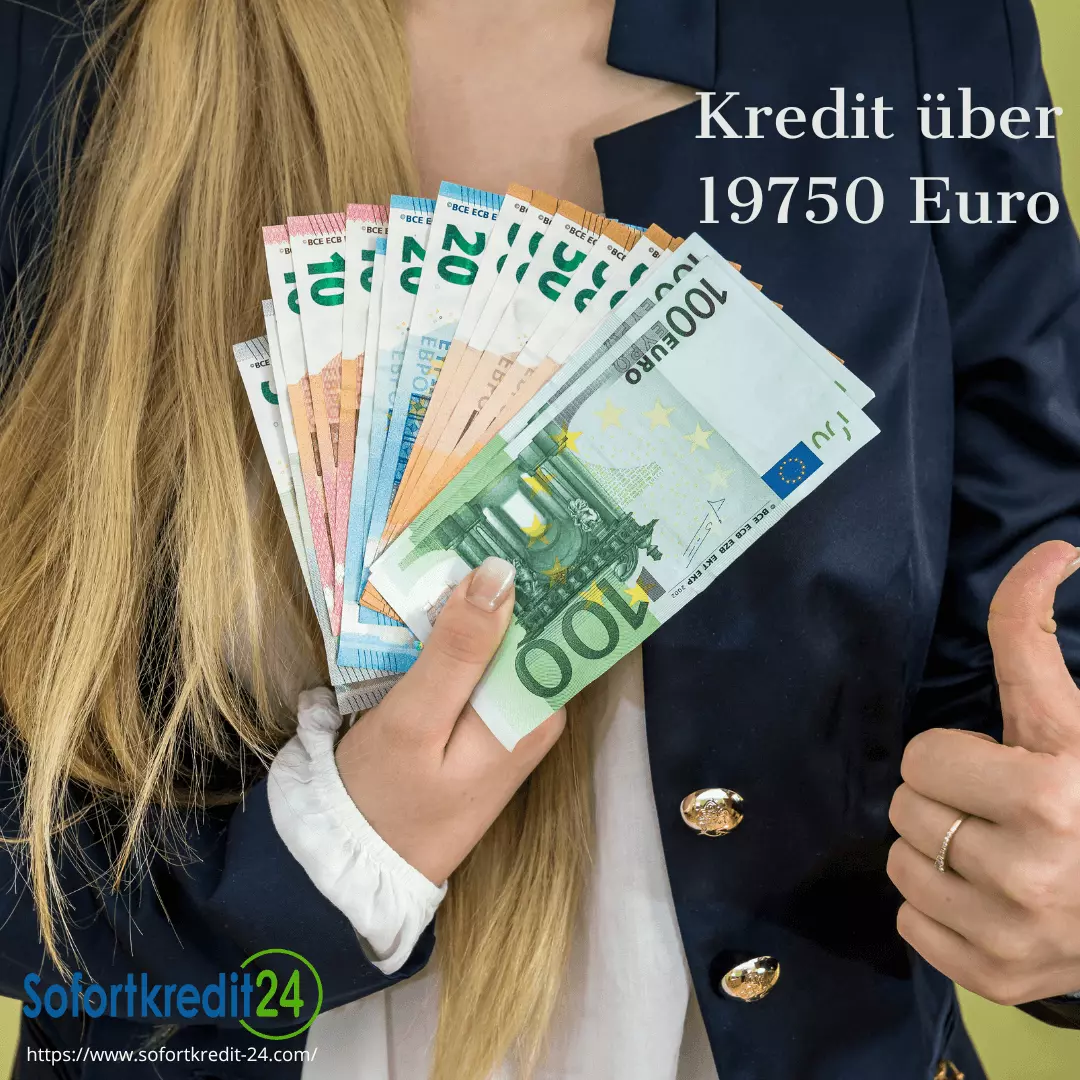Kredit über 19750 Euro