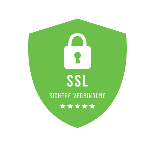 Mit SSL werden Ihre Daten sicher übertragen