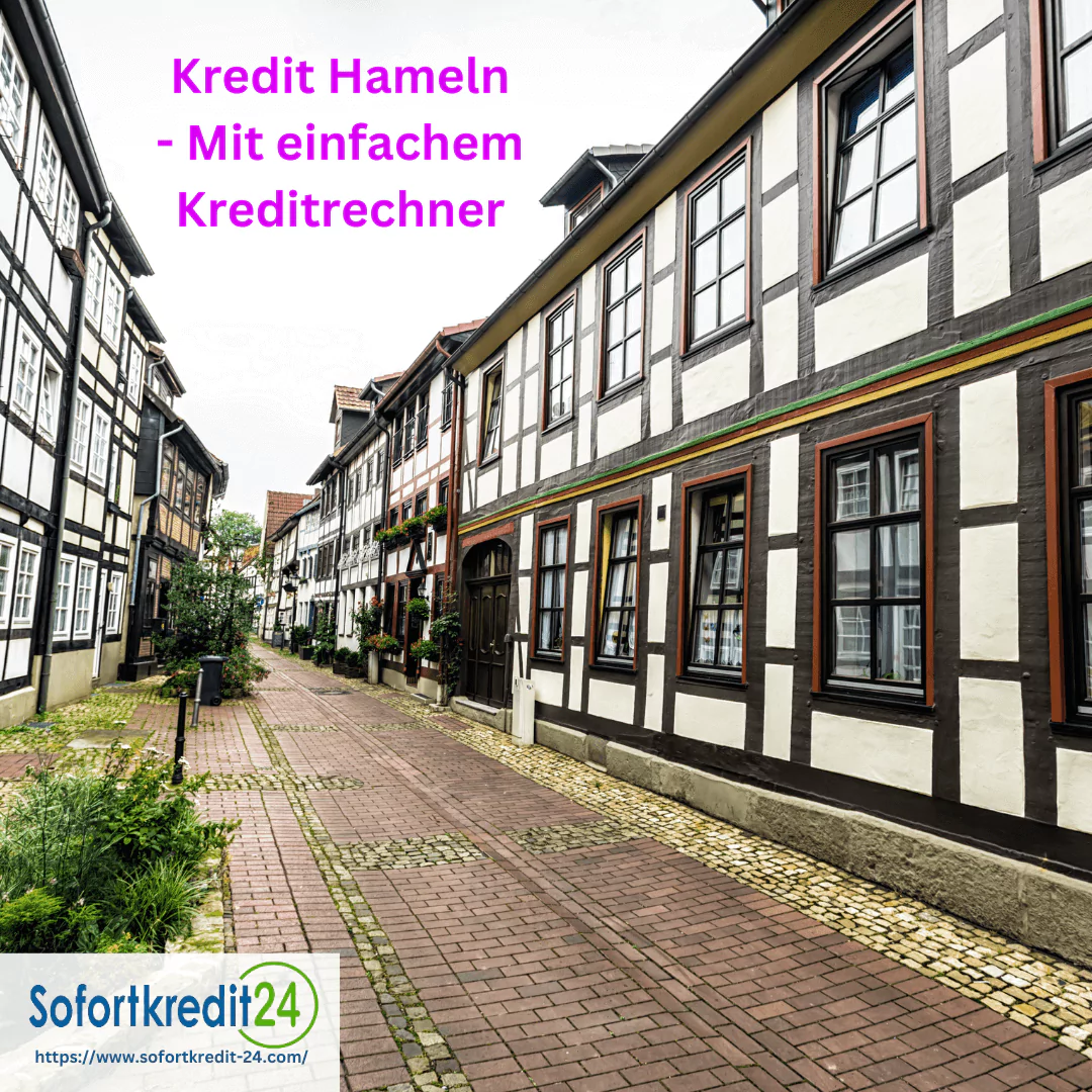 Kredite Halmeln miteinander vergleichen