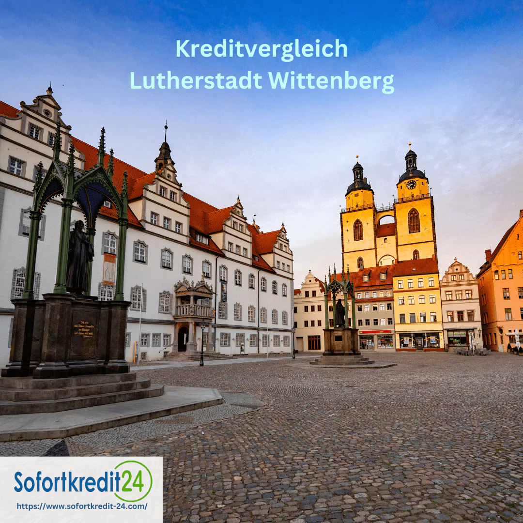 Kredit Lutherstadt Wittenberg - bequem von zu Hause beantragen