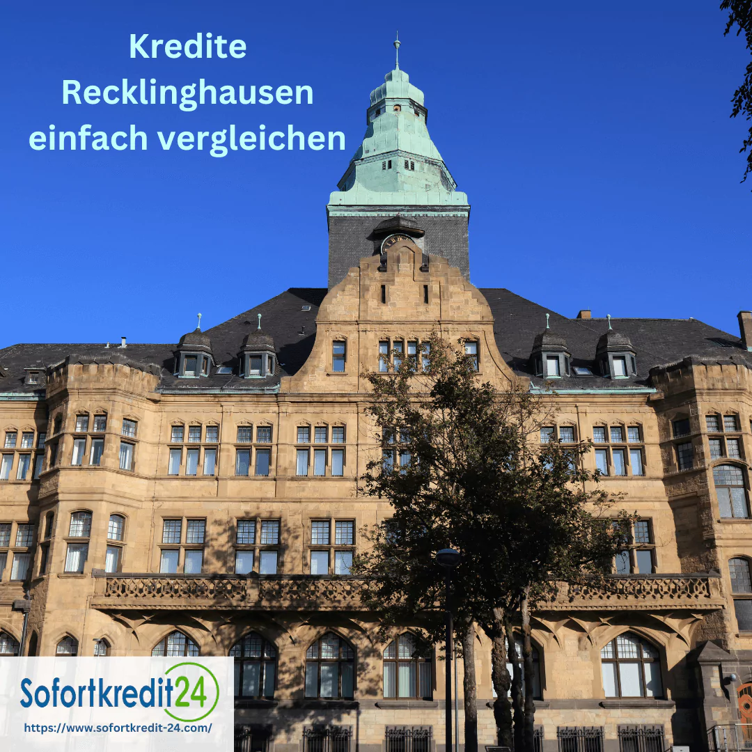 Kredit Recklinghausen - bequem von zu Hause beantragen