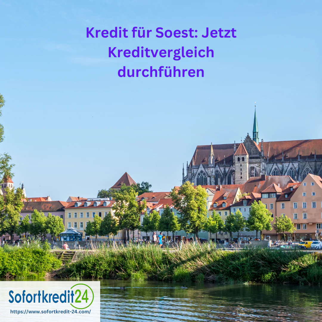 Soest Kredit - sofort aufs Konto erhalten