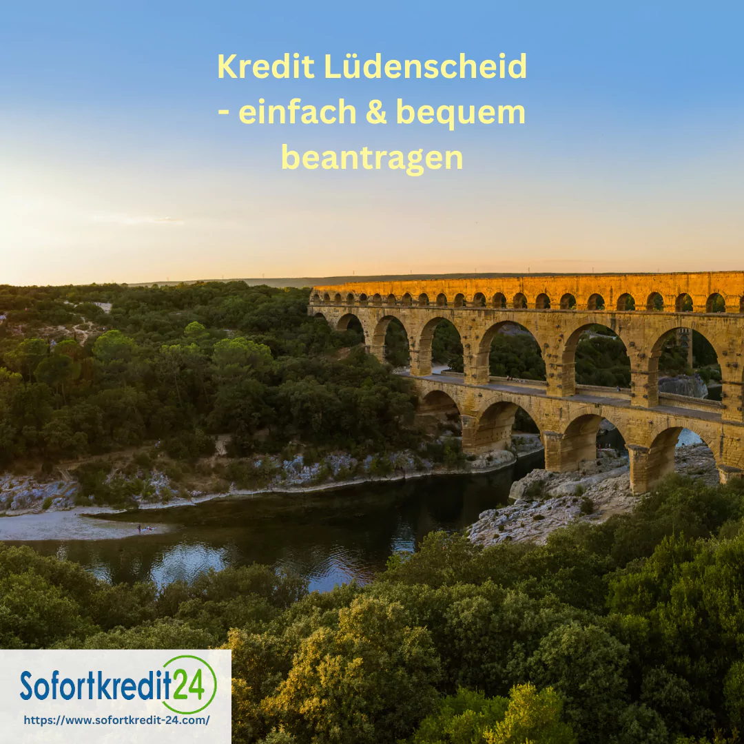 Kredit Lüdenscheid - bequem von zu Hause beantragen