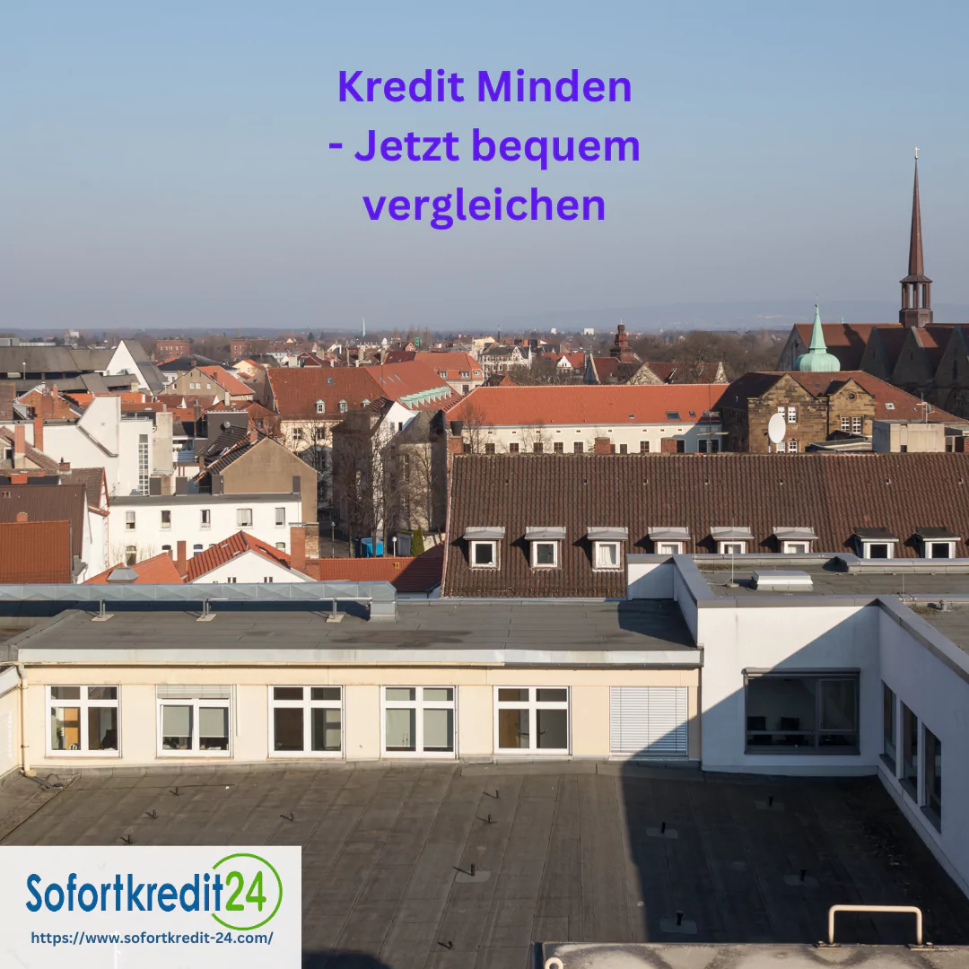 Kredit Minden - bequem von zu Hause beantragen