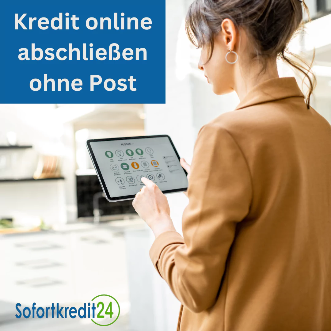 Online Kredit ohne Post werden immer beliebter